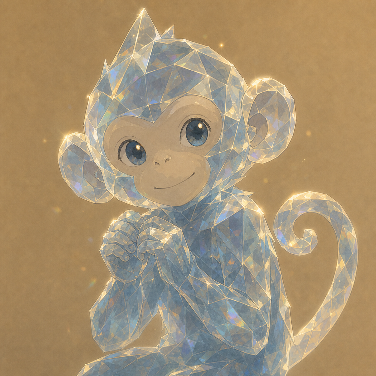 Fractal Friend portrait
